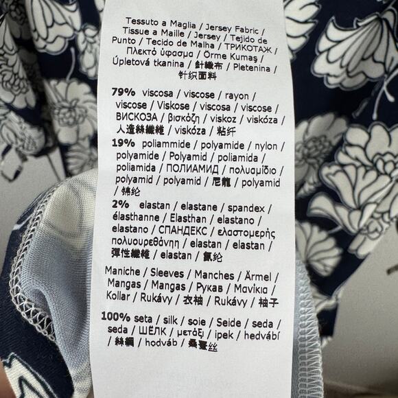 Max Mara Jersey Dress with Silk Sleeves - Picture 7 of 10